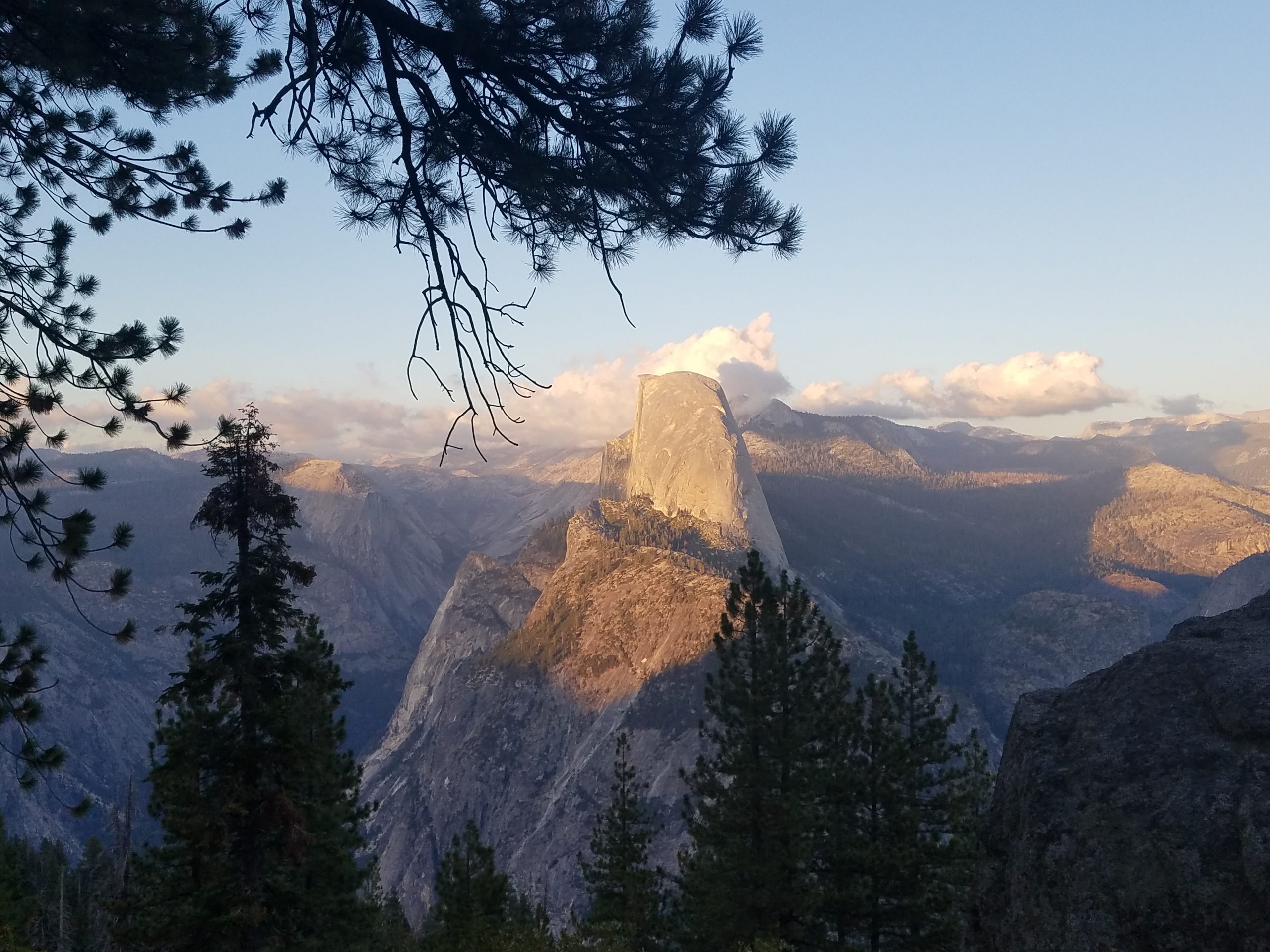 View of inspiring mountain.